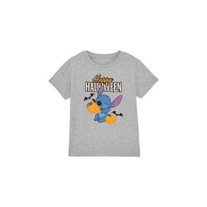 Lilo & Stitch Childrens/Kids Happy Halloween T-Shirt / Sport Heather